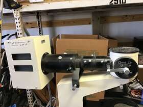 261106 Olympus Microscope Bh2 Fluorescence Illuminator With V And Uv Filter Turret