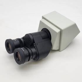 3-u117 Olympus Microscope U-ctbi Tilting Binocular Head With Eyepieces For Cx