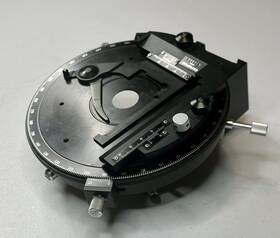 Bh2-srp Olympus 386954 Circular Stage And Ah-fmp Attachable Mechanical