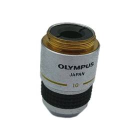 A10nh Olympus A 10 0.25 160 / 0.17 Microscope Objective Lens Eyepiece