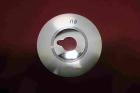 Aq118000 Olympus Microscope 110mm Stage Plate Insert For Inverted Ix/gx/ckx