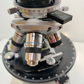 Bh-p-2 Olympus Trinocular Polarizing Microscope With Camera Nice Complete Pol #630