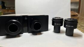 Bh2-bi30 Olympus Binocular Microscope Head With Both Wk 10x/20l Eyepieces