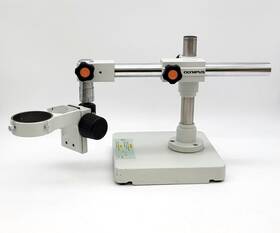 Sz2-stb1 Olympus S-01602 Stereo Microscope Boom Stand Sz2-stu1 And Pod Carrier Bonder Arm