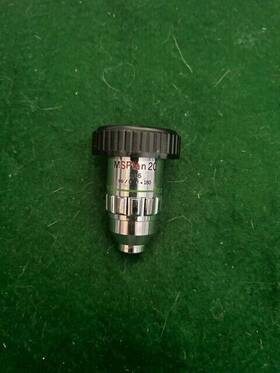 T4-132195 Olympus Ms Plan 20 Objective Lens Magnification 20x 0.46 Infinity/- F 180