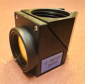 U-n61001 Olympus D/f/pi Microscope Fluorescence Cube Filter U-mf2 For Ix Bx