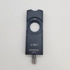 U-p100 Olympus Microscope U-dict Transmitted Dic Prism Slider