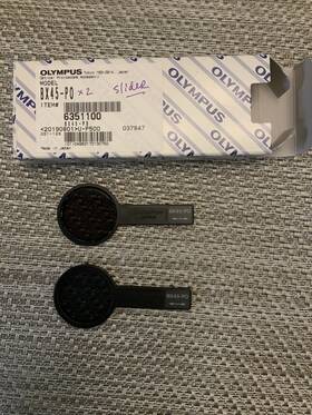 Bx45-po Olympus U-p500 Microscope Polarizer X2. The Price Is For 2 Polarizers