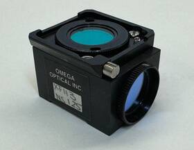Ns125 Omega Xf113 / Blue Microscope Fluorescence Filter Cube Labophot Optiphot
