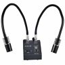 Omled-dpspot Omano Led Dual Gooseneck Spot Light Guides Hour 728795374136