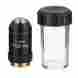 Pa20x-b Amscope 20x Plan Achromatic Microscope Objective Lens With Black Finish