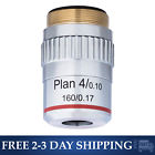 Pa4xk-v300 Amscope Plan Achromatic Objective Lens With Knurled Ring 840979106385