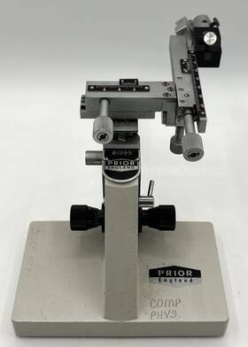 81095 Prior England Microscope X-y Dual-mechanical Attachment With Stand Guc