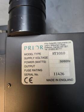 Ht1010 Prior Scientific Instruments Microscope Motorized Xy Mechanical Stage