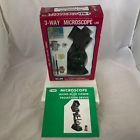 Pro-8 Way Microscope With Viewer Projection Device Vintage New In Box