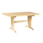 Pt-7248pnb Diversified Woodcrafts Pedestal Science Table