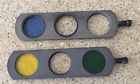 Reichert Lot Of Two Filter Sliders For Zetopan Microscope Filters