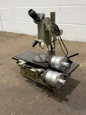 Am24040 Scherr Tumico 6600-b Model Microscope - Used