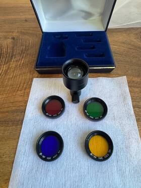 158.200 Schott Focusing Lens With Filter Set For Light Guides Up To 5mm