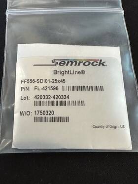 Ff556-sdi01-25x45 Semrock Fl-421596 Brightline Dichroic Filter Clean