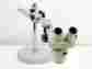 Smz-1b Nikon Microscope Head With Focus Block And Telescoping Stand