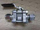 Ss-62ts6 Swagelok Ball Valve Reinforced Ptfe Seats In