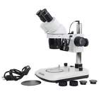 St-6024-b8 Tekscope Top Bottom Led Light Binocular Stereo Microscope
