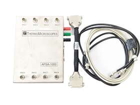 Apsa-1000 Thermomicroscopes Auto Probe Interface With Bnc Cables Monitor Cable
