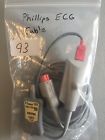 9898 Transducer 50mx Hp Fetal Monitor Ecg 93 Cable Sensor Ref Philips