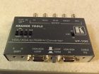 Vp-100 Kramer Computer Graphics Video To Rgbhv Format Converter