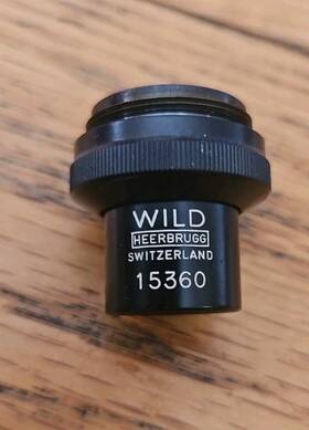 15360 Wild Heerbrugg Ph 2x/0.06 Objective Lens # M20 Scope