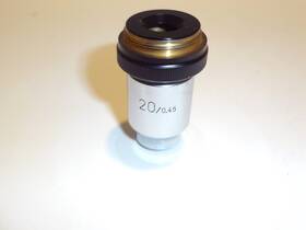 175092 Wild Heerbrugg 20x/0.45 Objective Lens # M20 Scope New