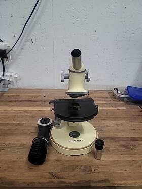 M11-66215 Wild Heerbrugg Compound Field Microscope M11 Parts Or Repair