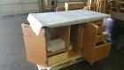 4342k Wood Mobile Sink Diversified Demonstration Center Oak Woodcrafts