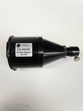 810-00030x X-cite Microscope Adapter With Fiber Optic Cable