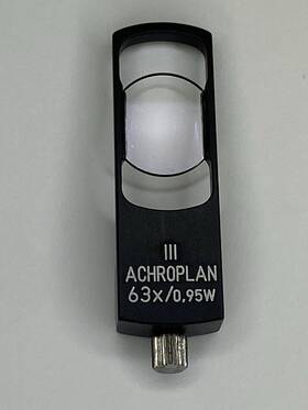 1076-300 Zeiss Iii Achroplan 63x/0.95w Microscope Prism Slider