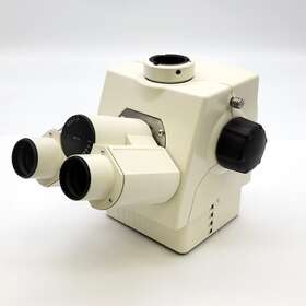 1104-296 Zeiss Microscope Ergo Trinocular Head Tube With Vertical Adjustment