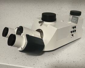 425504-0000-000 Zeiss Axio Imager Microscope Binocular Phototube 30 /25 With Two Camera Ports