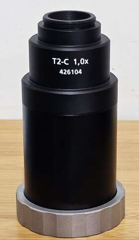 426104 Zeiss 426104. Microscope T2-c 1x C-mount 426115 T2-t2 1.6 Slr 426103 60n Adapter