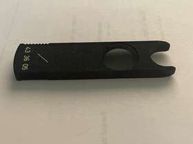 433605 Zeiss 43 36 05 Polarizer Analyzer Filter Slider Microscope