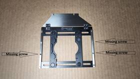 432311-9901-000 Zeiss Universal Mounting Frame Petri Missing Screws