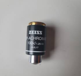 440980 Zeiss Cp-achromat 100x/1.25 Oil Objective Infinity Corrected Rms Thread