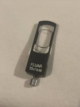 444436 Zeiss Microscope Dic Prism Slider Fluar 10x / 0.50