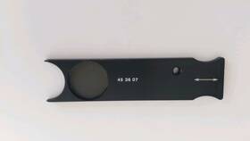453607 Zeiss Microscope Polarizer Analyzer Slider Of Vertical Illumination