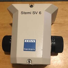 455054 Zeiss Stereozoom Microscope Stemi Sv6 Body For Parts