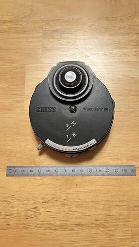 465285-9901 Zeiss Microscope Condenser Inko Dic 1.4na 0.32 For 160mm