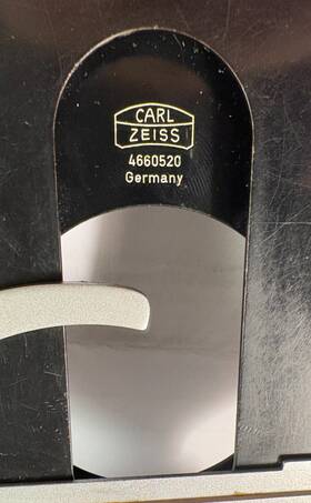 4660520 Zeiss Carl Germany Precision Circular Rotating Stage Designed For Polarization