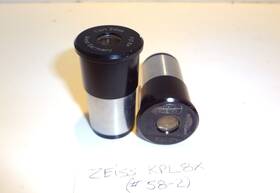 Kpl-8x Zeiss Carl Kpl8x Paired Eyepieces #58-2