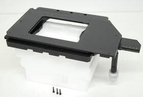 1005-834 Zeiss Marzhauser Wetlzar Ek 130x85 Mechanical Stage R/l Axiovert 200m