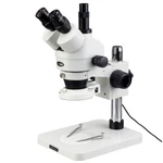 Amscope 7X-45X Trinocular Zoom Stereo Microscope Led Ring-light Widefield Optics. Fixed Price $499.99.